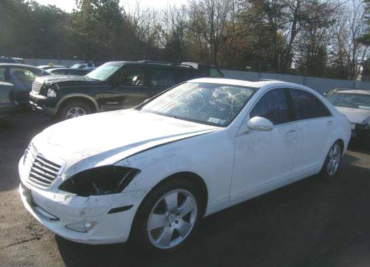 2007 MERCEDES S550 FOR SALE THEFT RECOVERY 18800