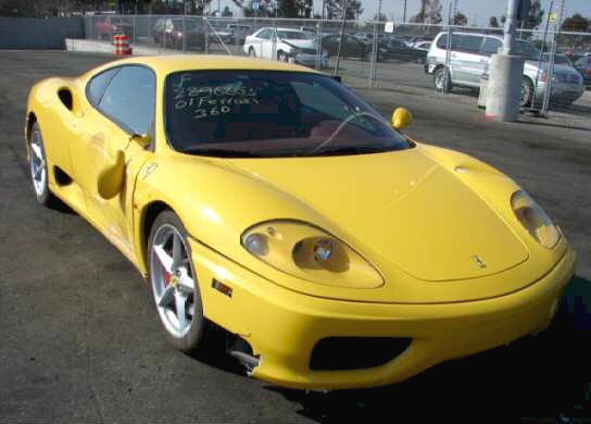 Salvage title exotic cars