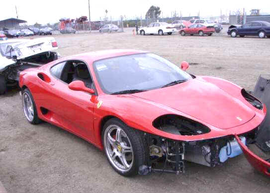 Salvage Title Ferrari for Sale 1